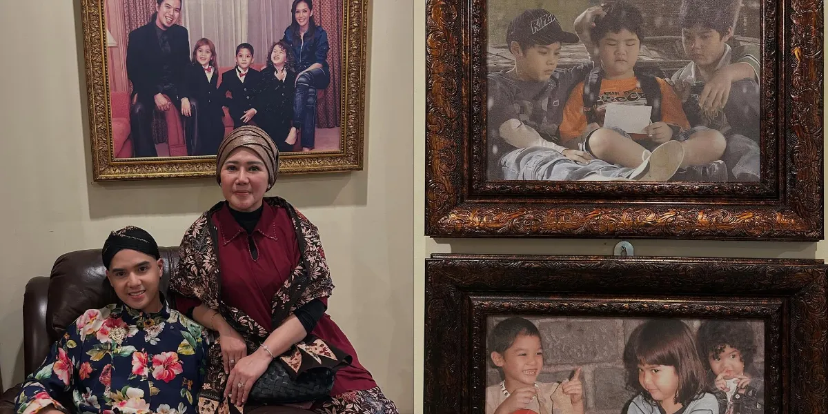 Portrait of Al Ghazali's Wedding Room, Featuring Childhood Photos Before Maia Estianty and Ahmad Dhani Divorced