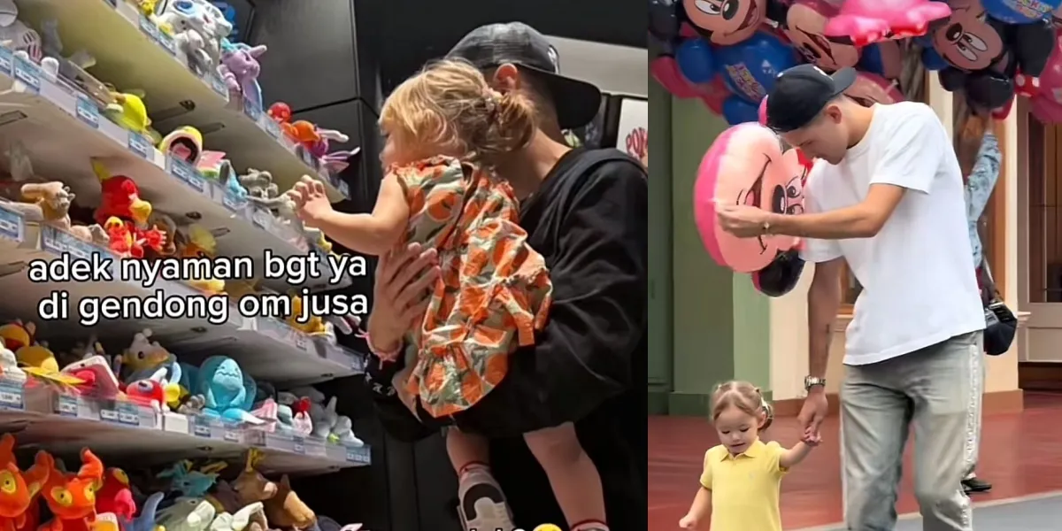 Photos of Kamari, Jennifer Coppen's Child, Getting Closer to Justin Hubner While Traveling in Japan