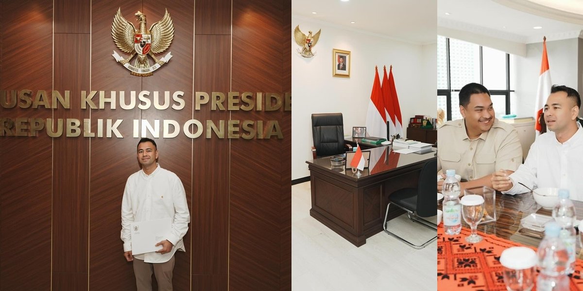 Portrait of Raffi Ahmad's New Office as Special Envoy of the President, Spacious and Comfortable 