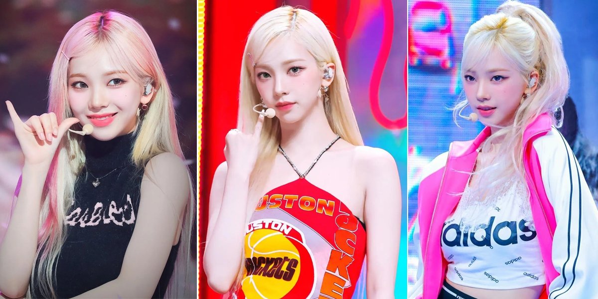 Portrait of Karina aespa who Comeback with Blonde Hair, Radiating Visual as Beautiful as Barbie Doll