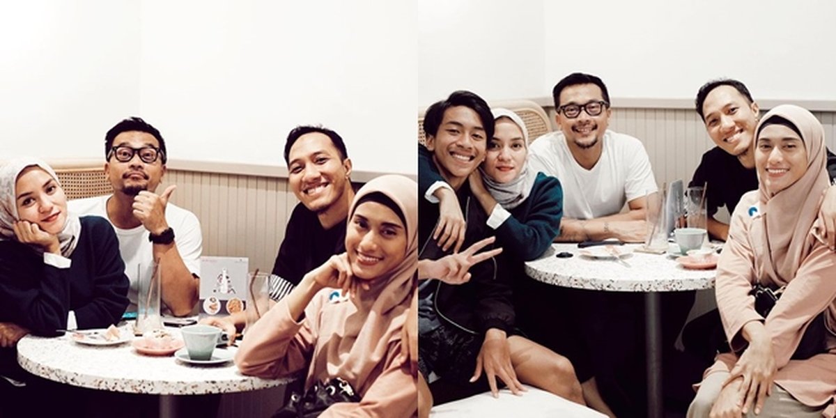 Enno Lerian's Portrait of Togetherness with Former Husband and New Wife, Flooded with Netizens' Praise