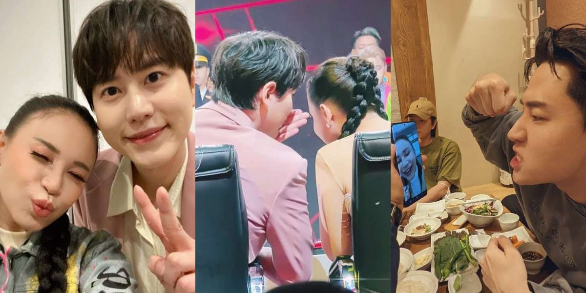 Portrait of Togetherness Rossa and Kyuhyun Super Junior, Successfully Making Henry Lau 'Jealous' - 'Angry' Through Video Call