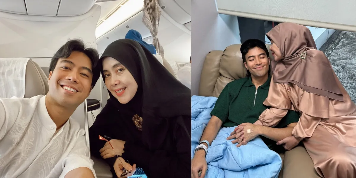 Portrait of Vidi Aldiano with His Beloved Mother, Often Accompanied During Medical Visits