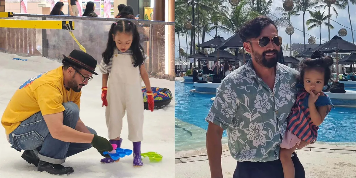 A Portrait of Chef Norman's Closeness with His Beautiful Daughter, Willing to Have a Smudged Face for Her Child