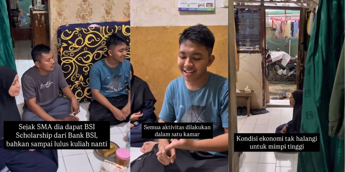 Portrait of Haikel's Simple Life, a Student of SMA 8 Jakarta Who Passed the National Selection Based on Achievement at UI, High Report Card Scores, and Received a Scholarship