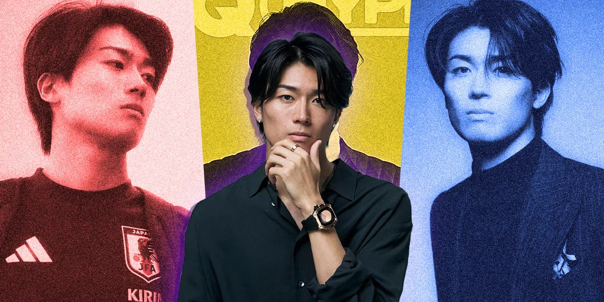 Portrait of Keito Nakamura, the Handsome Player of the Japanese National Team Who Has the World Talking