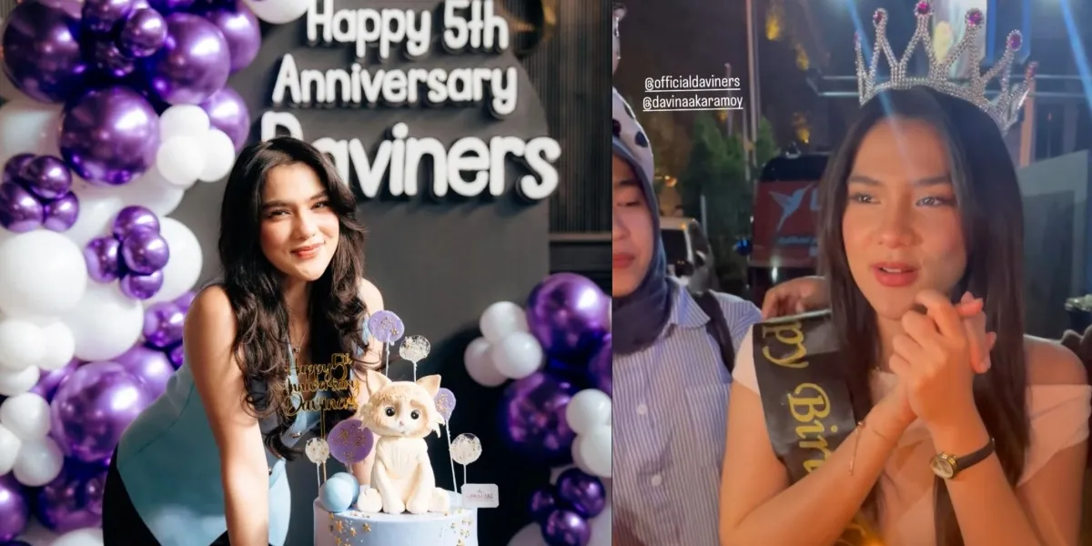 A Portrait of Davina Karamoy's 23rd Birthday Surprise from Her Fans