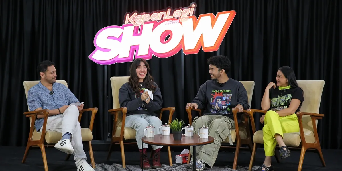 The Exciting Portrait of the Cast of the Film 'TINGGAL MENINGGAL' at KapanLagi Show, Revealing Impressions of the Characters Played