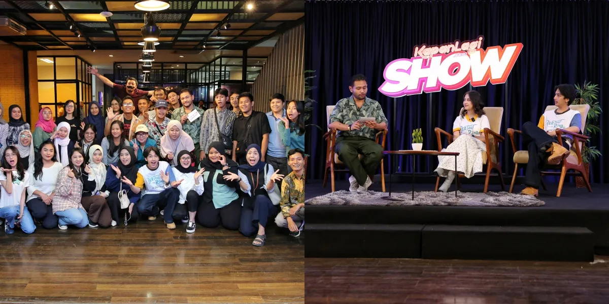 The Exciting Portrait of KapanLagi Show 'BERTAUT RINDU', Adhisty Zara & Ari Irham Various Stories Behind the Scenes