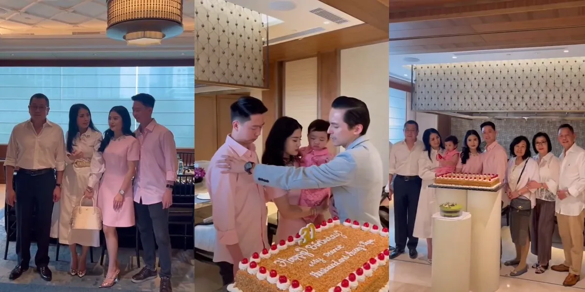 7 Portraits of Kevin Sanjaya's 30th Birthday Celebrated Joyfully with Family