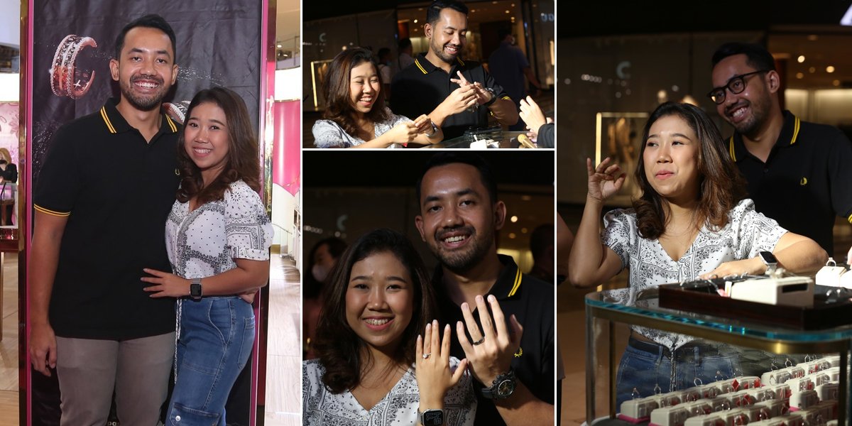 Kiky Saputri's Portraits Hunting Engagement Rings Together with Her Boyfriend, So Sweet - Reminding Not to Experience Domestic Violence When Getting Married