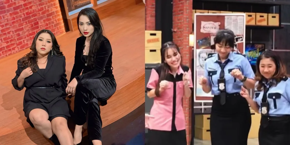 Portrait of Kiky Saputri and Hesti Purwadinata Getting Closer Because of the Report, Sir Program