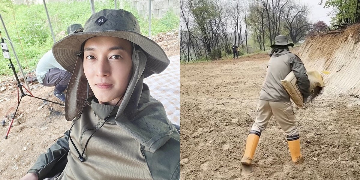 Portrait of Kim Hyun Joong Trying to Become a Corn Farmer, Preparing for Retirement