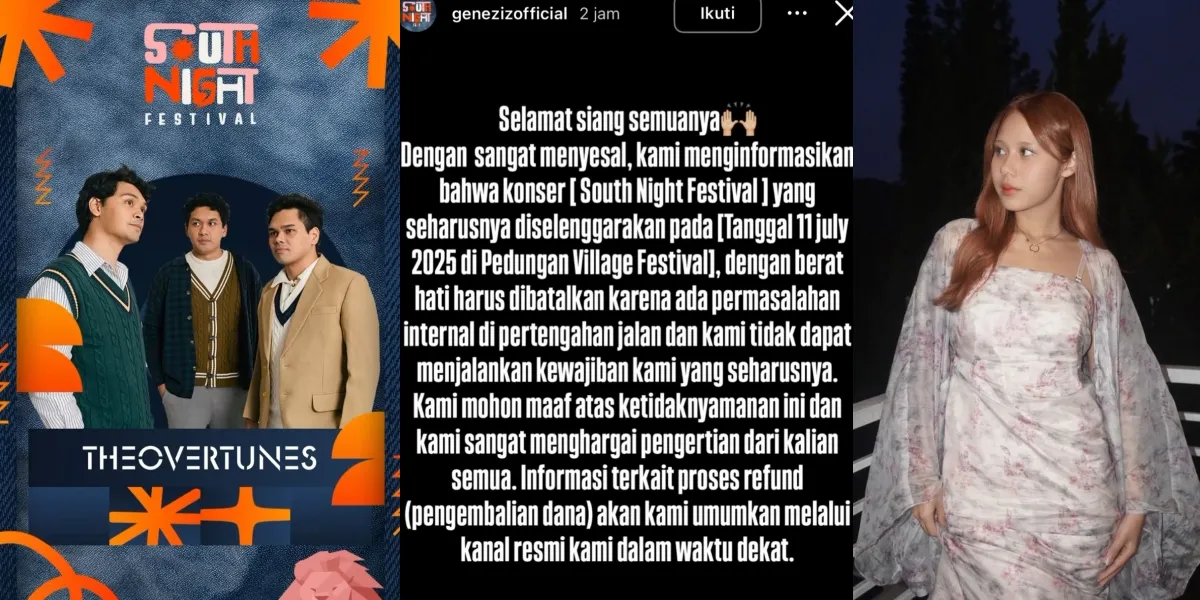 Compact Portrait of Nadin Amizah and The Overtunes Announce Cancellation of Performance in Bali