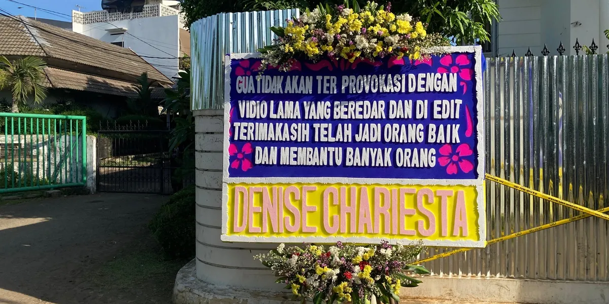 Latest Portrait of Uya Kuya's House Condition, Denise Chariesta Provides Support with 3 Flower Bouquets