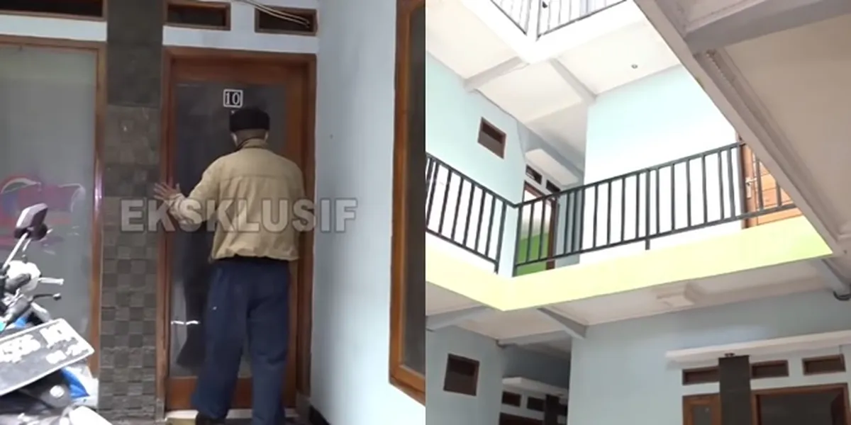 Portrait of a 32-room Boarding House Owned by the Late Lina, Rizky Febian's Mother, Now Empty of Tenants and Neglected