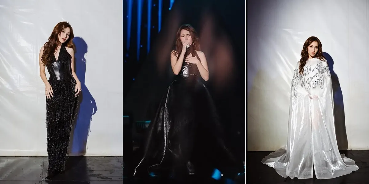 8 Portraits of Ayu Ting Ting's Costumes During Her Debut Concert, Designed by Renowned Designers