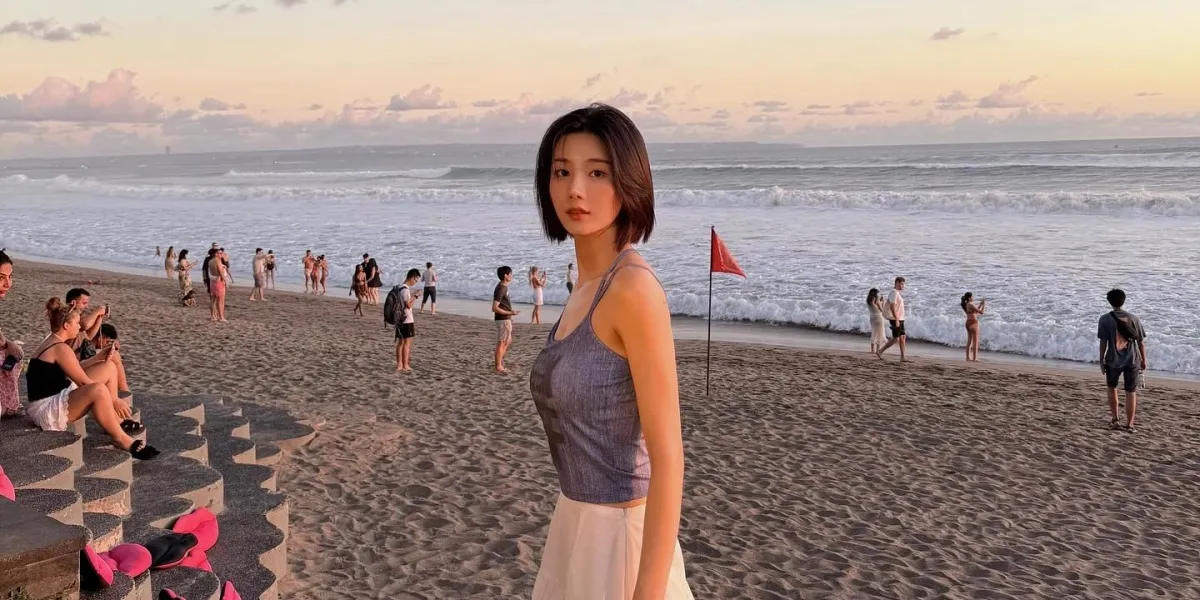 Kwon Eunbi's Vacation Portrait in Bali, Soon to Rock the Waterbomb Festival
