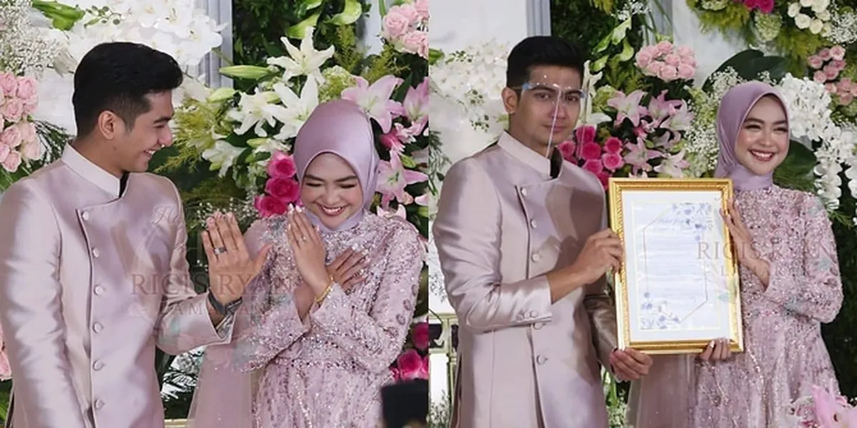 Touching Portraits of Ria Ricis and Teuku Ryan's Engagement, Signing Love Plaques and Performing Aceh Traditional Dance