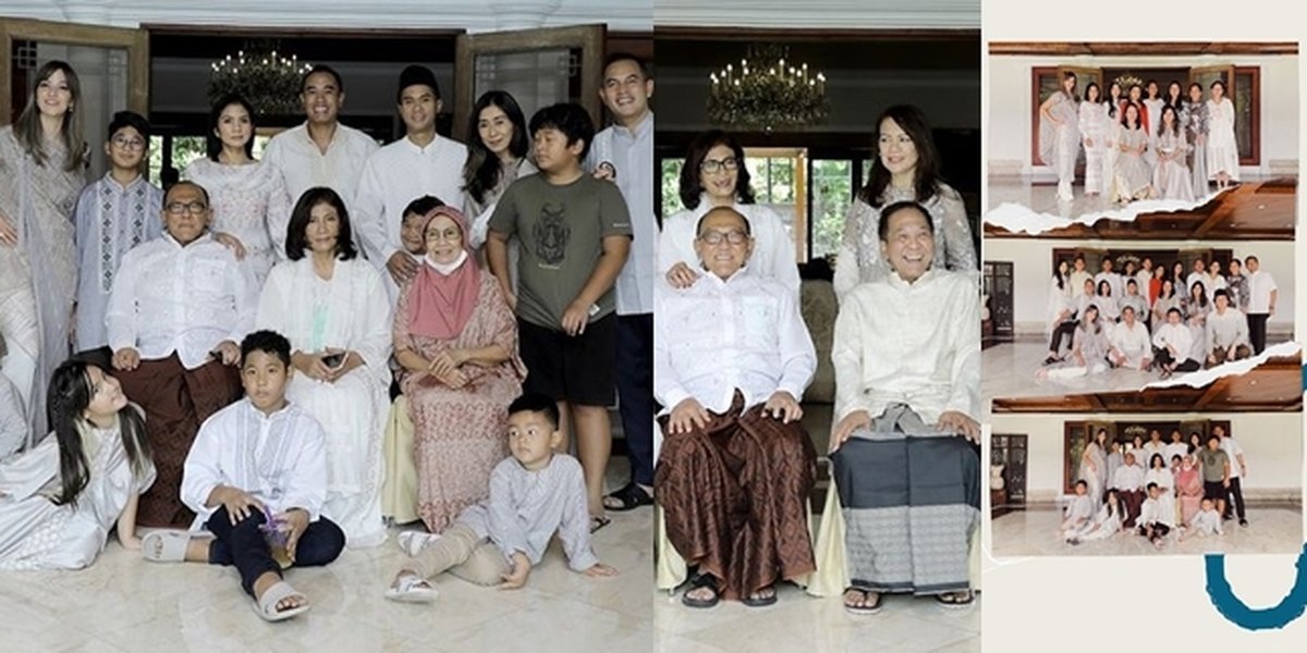 Portrait of Nia Ramadhani's Eid with the Bakrie Family, Simple but Still Stylish!