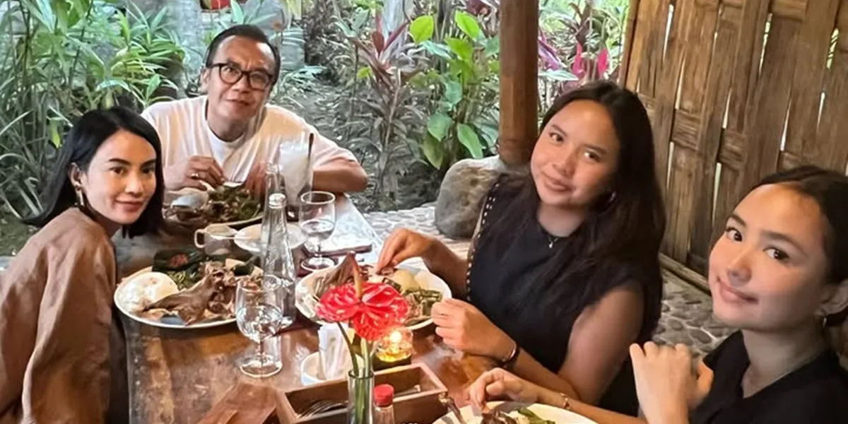 Ari Lasso's Holiday Portrait in Bali, Inviting Dearly Djoshua and the Kids - Turns Out to Be Harmonious