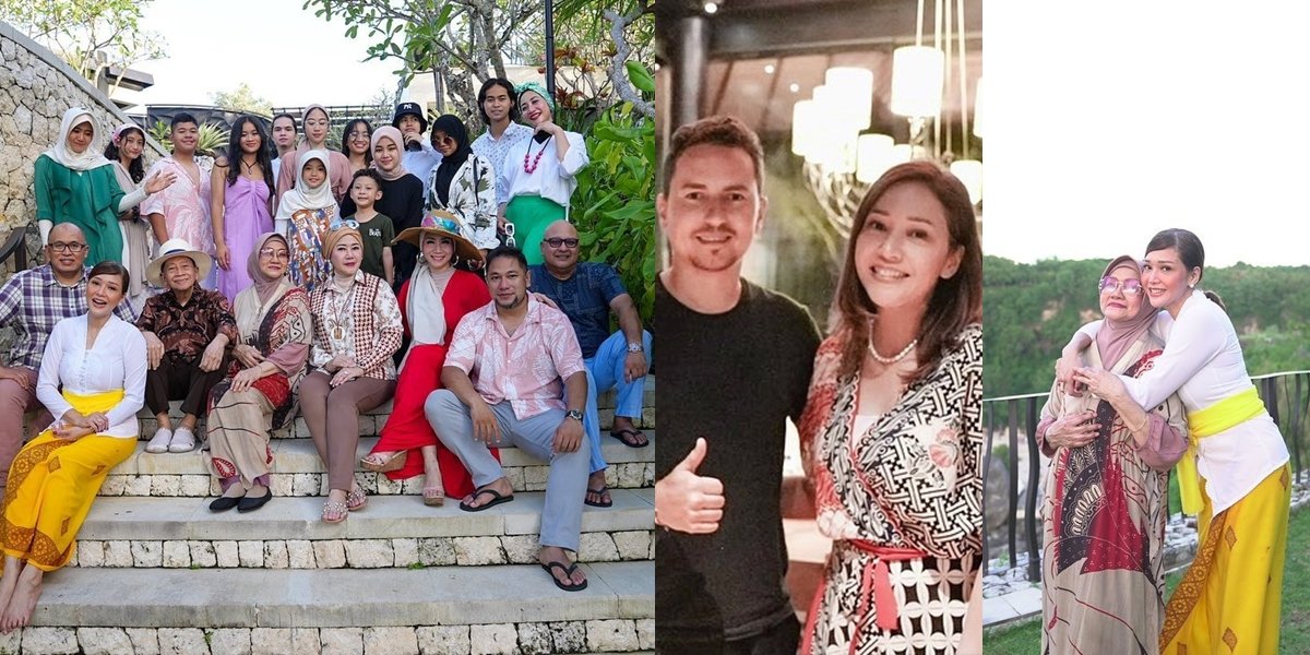 Portrait of Maia Estianty's Vacation in Bali, Bringing the Whole Family - Visited by Jorge Lorenzo