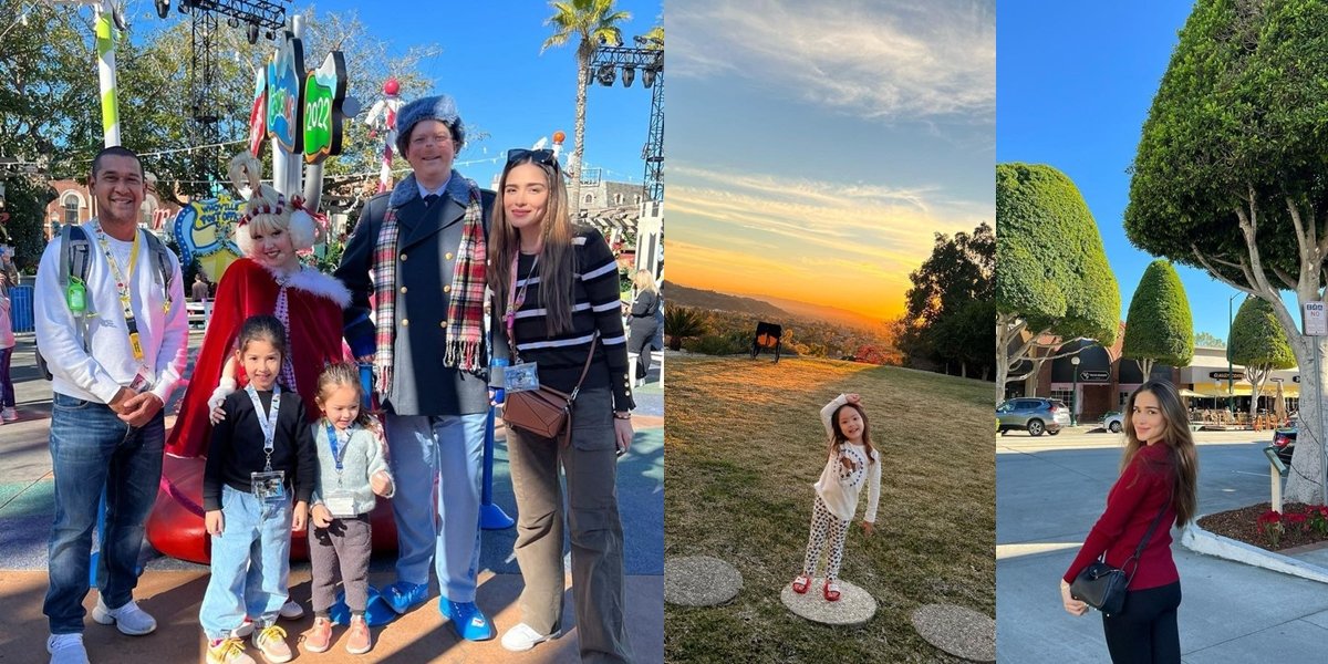 Yasmine Wildblood's Vacation Photos in America, Happy Children Enjoy Los Angeles