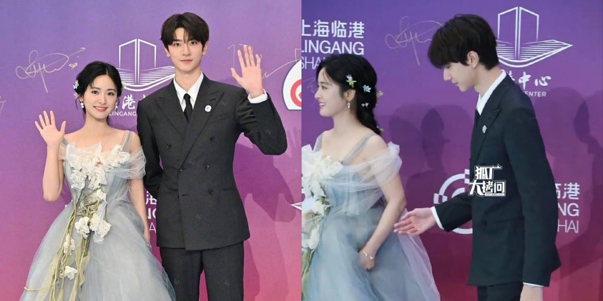 Portrait of Lin Yi and Shen Yue in the Drama Promotion 'SMILE CODE', Holding Hands Makes Fans Ship More