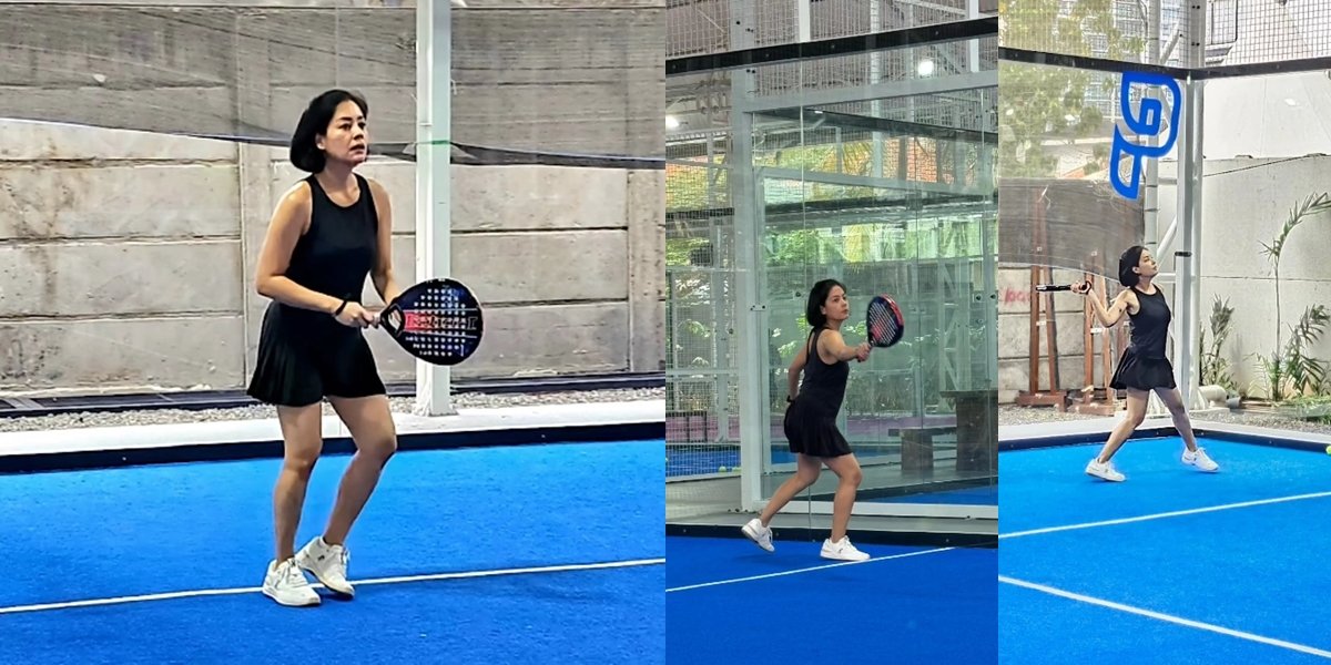 Portrait of Lulu Tobing Who is Crazy About Playing Padel, Still Beautiful When Sports Bring a Flood of Praise