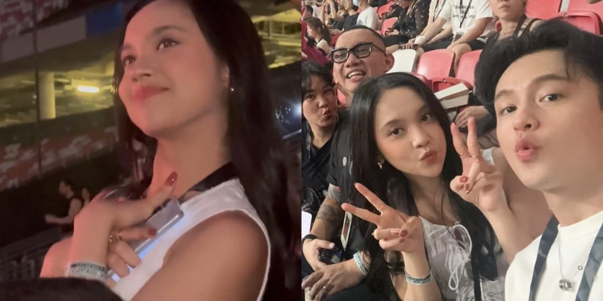 Portrait of Lyodra Crying Watching Lady Gaga's Concert, Randy Martin Faithfully Accompanies