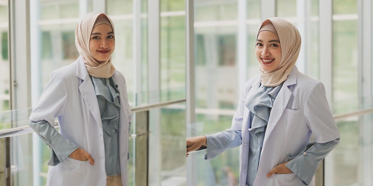 Portrait of Maissy Now Pursuing Internal Medicine Residency at UI, the Beautiful Doctor Who Still Has a Celebrity Aura