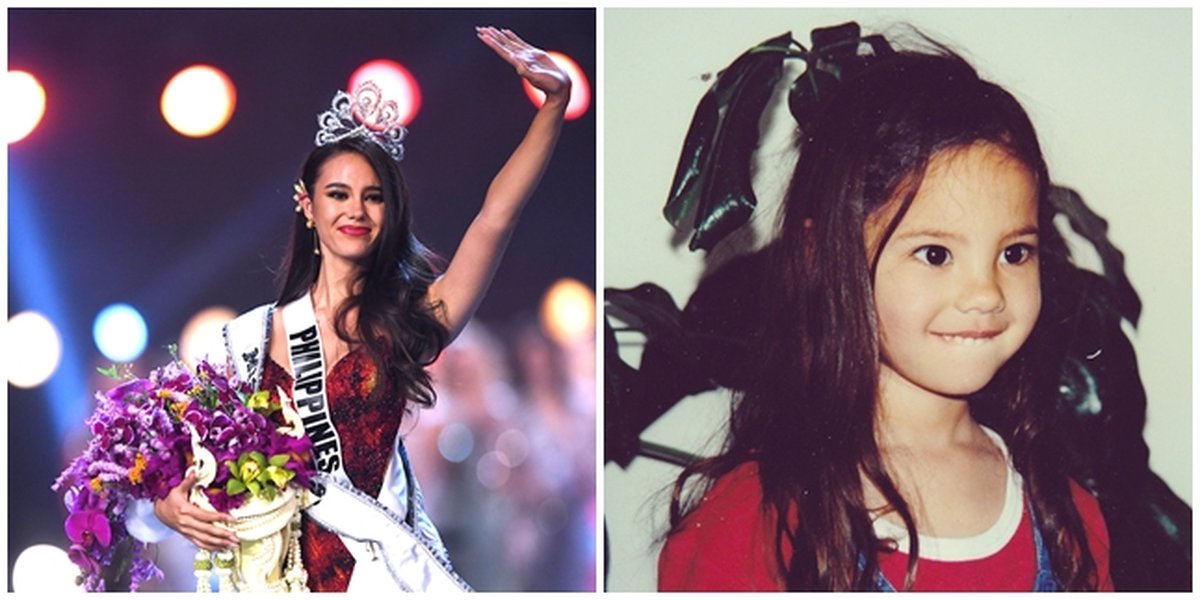 Portrait of Miss Universe 2018 Catriona Gray's Childhood, Cute & Funny!