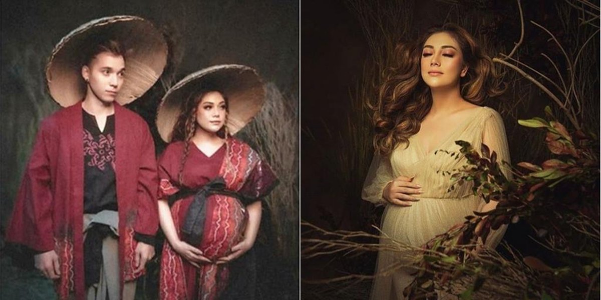 Portrait of Celine Evangelista's Second Child Maternity, Like a Painting