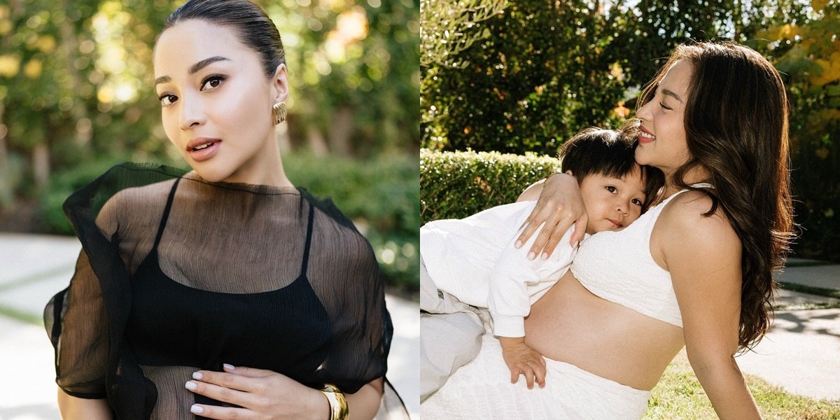 Maternity Shoot Portrait of Nikita Willy Before Giving Birth, Ready to Welcome Her Second Son Anytime