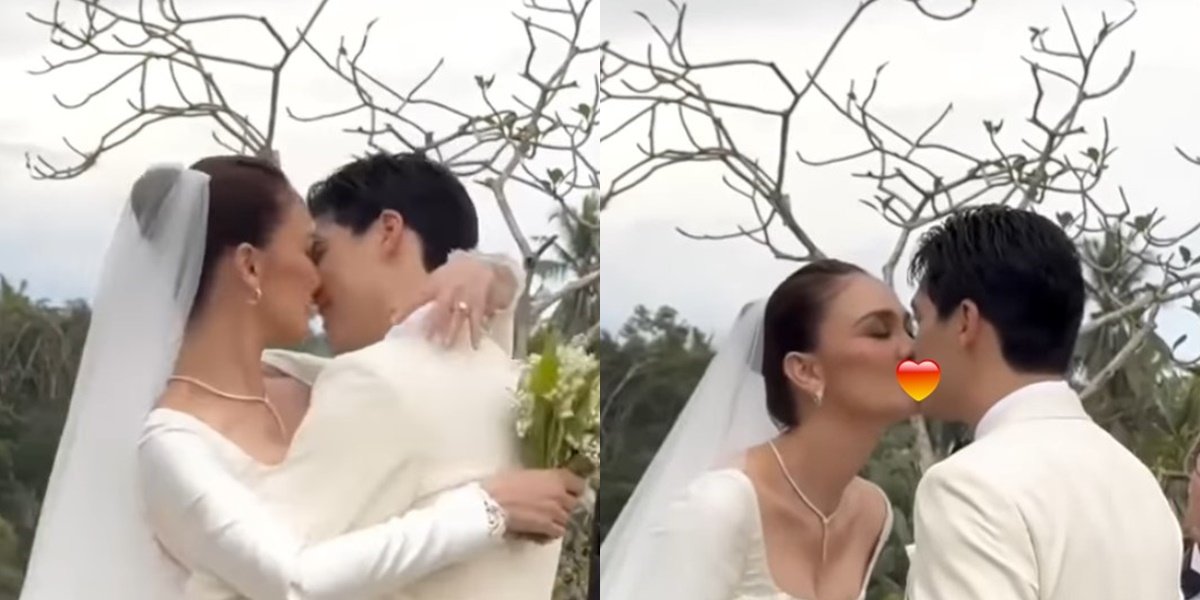 Portrait of Maxime Bouttier Being Kissed Repeatedly by Luna Maya, Netizens Even Counted Their Kisses