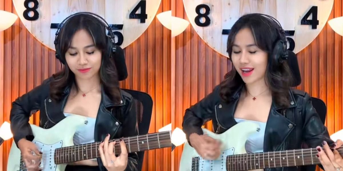 Portrait of Mayang Lucyana Covering APT Song by Rose BLACKPINK, Praised by Netizens