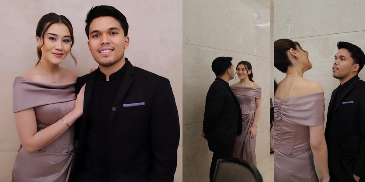 Intimate Portrait of Aaliyah Massaid - Thariq Halilintar at Mahalini and Rizky Febian's Wedding Reception, Will They Follow Soon?