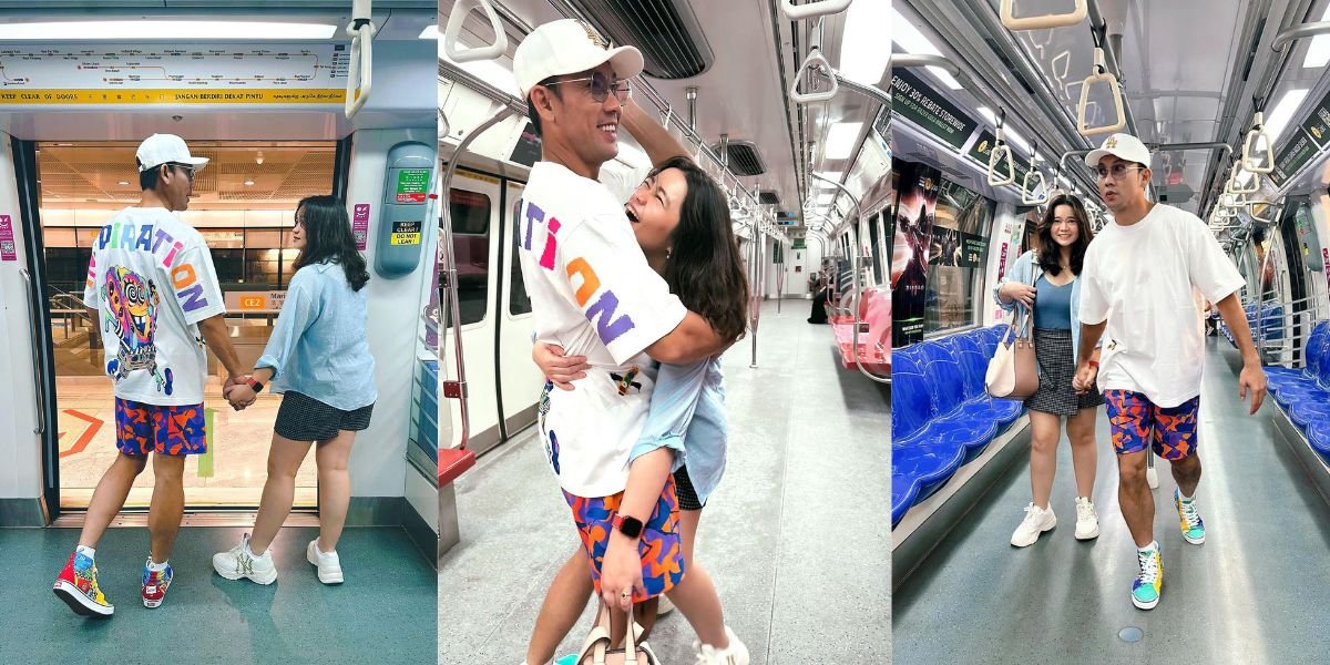 Intimate Portrait of Denny Sumargo and Olivia Allan Amidst Scandal with DJ Verny Hasan - Increasing Public Display of Affection!