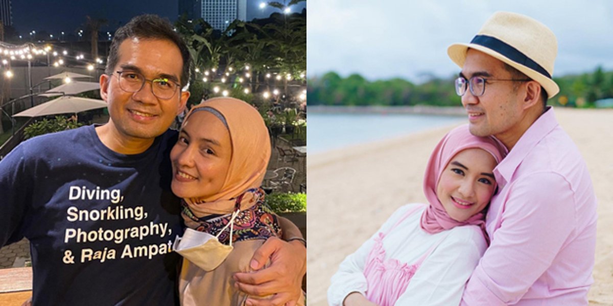 Intimate Portrait of Intan Nuraini with Her Seldom-Seen Husband, Still Harmonious After 10 Years of Marriage