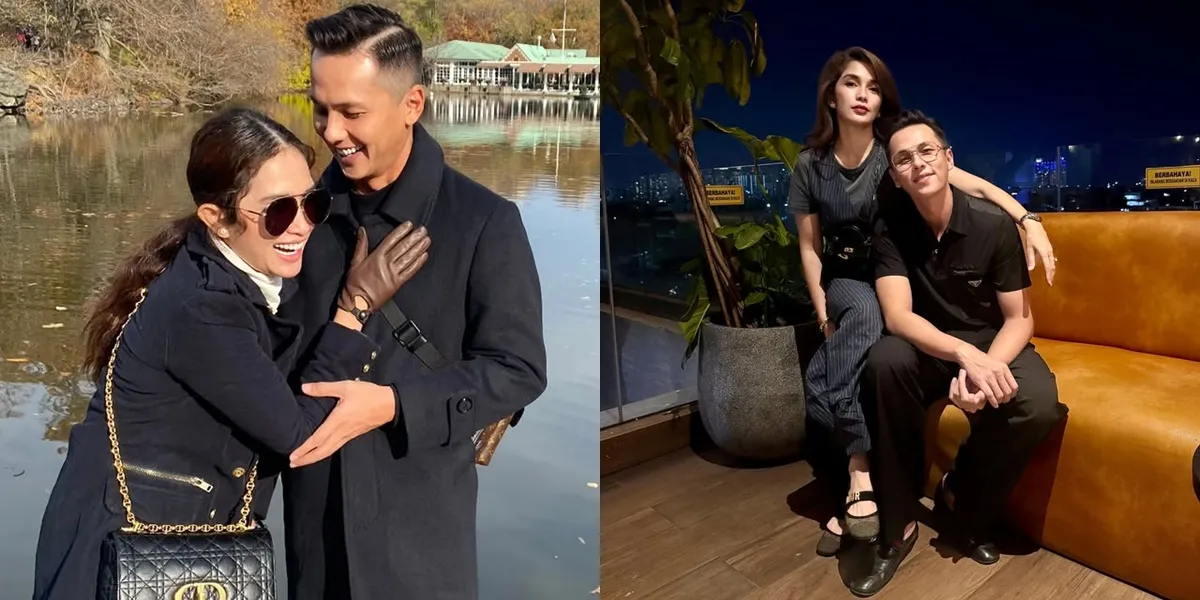 The Intimate Portrait of Ussy Sulistiawaty and Andhika Pratama Who Are Always Close and Make Others Envious