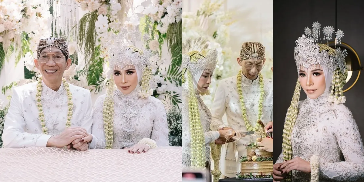 A Portrait of the Sweet Moment of Melly Goeslaw - Anto Hoed at Their 30th Anniversary, Like Newlyweds