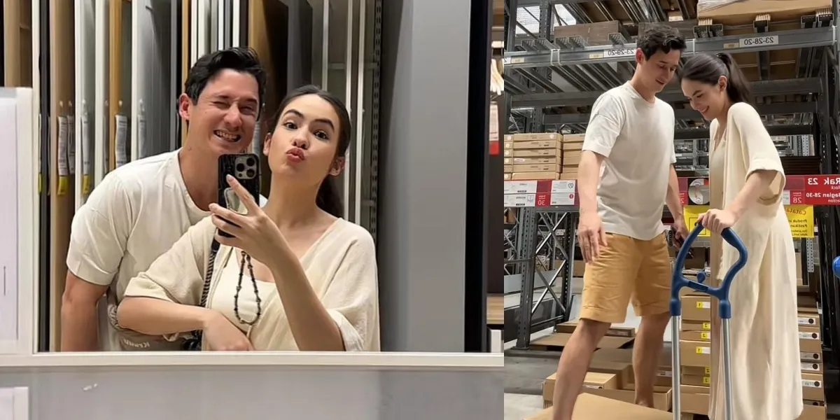 Portrait of Steffi Zamora and Nino Fernandez Shopping for Furniture, Showing Off Their Sweetness - Netizens Can't Help But Adore!