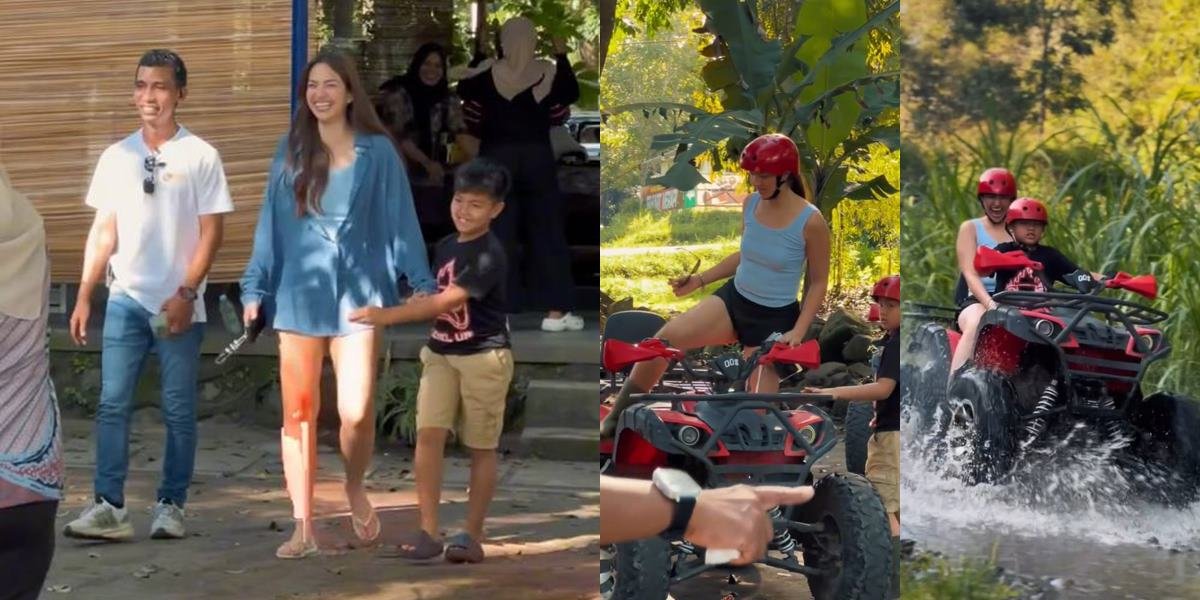 Portrait of Nia Ramadhani's Vacation in Jogja with Family, Exciting ATV Ride - Her Attitude When Meeting Fans Becomes the Spotlight