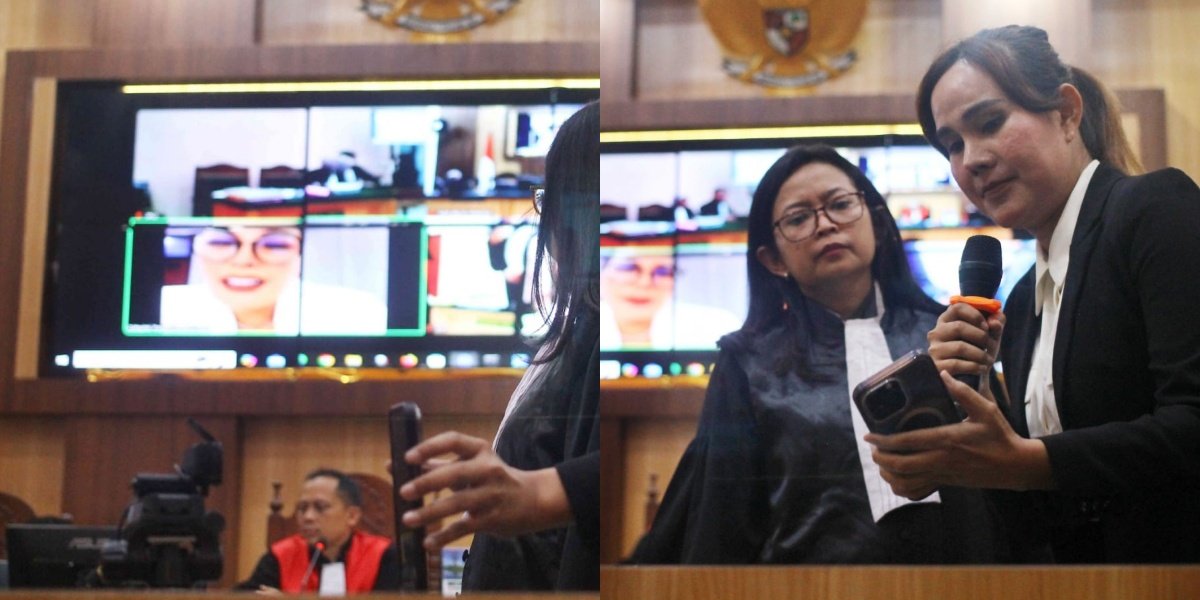 Nikita Mirzani's Portrait as a Witness in the Shandy Purnamasari Vs Isa Zega Trial, Defendant Allegedly Requested Billions of Rupiah
