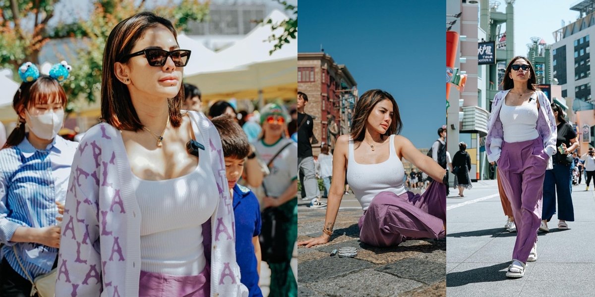 Photos of Nikita Mirzani Traveling Abroad Amidst Quarrel with Lolly, Relaxing Without Wearing a Bra - Wet Pants Catch Netizens' Attention