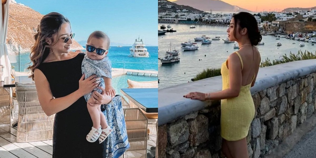 Portrait of Nikita Willy during Vacation in Greece that Becomes the Spotlight, Hot Mom Shows Off Body Goals - Slim After Giving Birth