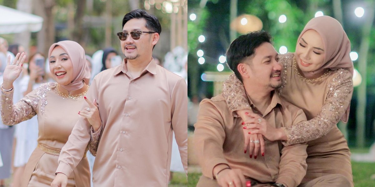 Portrait of Nurul Kamaria, Angga Wijaya's Wife who is Criticized for Being Old by Netizens, Former Husband Dewi Perssik's Response is Being Highlighted