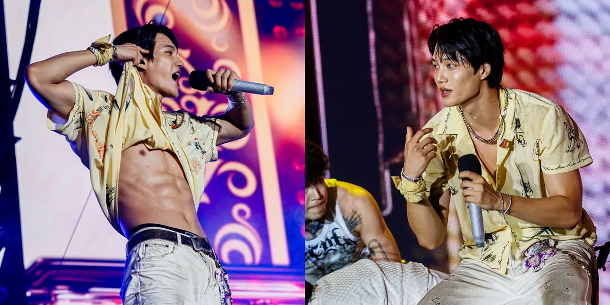 Official Portrait of Kai EXO at Waterbomb Seoul, Hotter Than The Sun