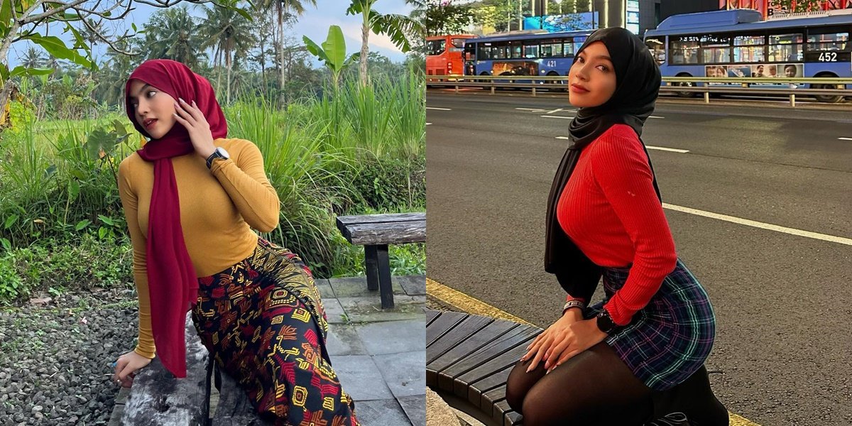 Portrait of Oklin Fia Who is Suspected of Being DM-ed by Ammar Zoni, Asked to Remove Hijab Because Still Showing Body Curves and Wealth is Questioned