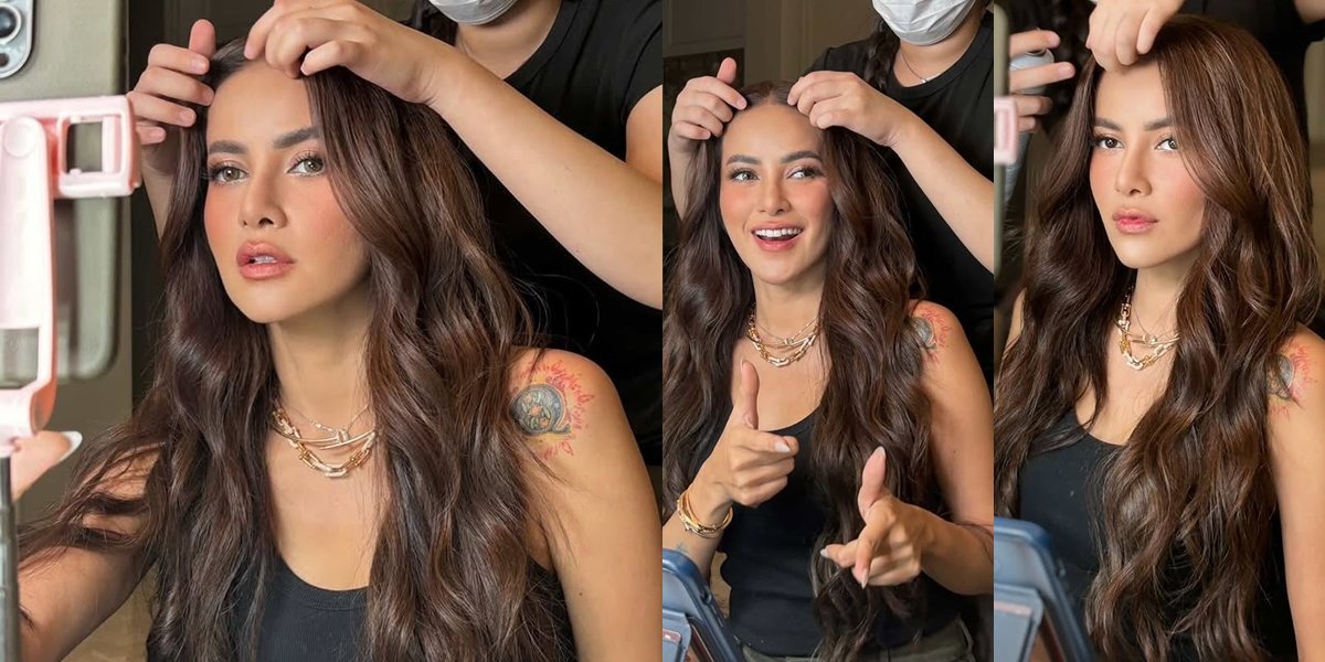 Olla Ramlan's Portrait Showcasing Tattoo on Her Shoulder After Removing Hijab, Receives Lots of Support